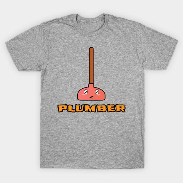 Plumber T-Shirt by emojiawesome